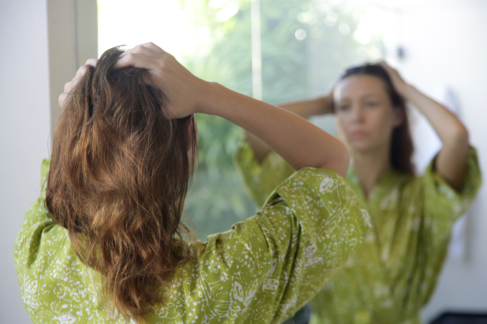 頭皮と髪の毛をケアする炭酸ヘアパック